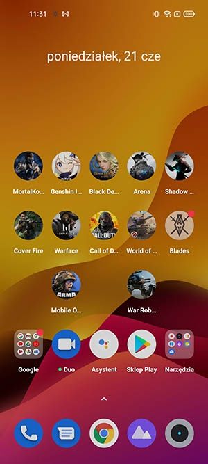 realme GT gaming