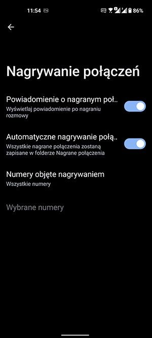 nagrywanie połączeń telefonicznych