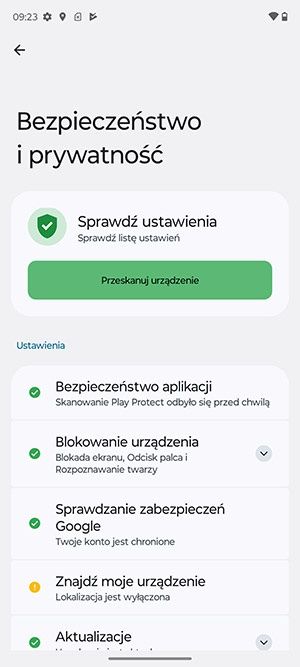 Motorola ThinkPhone - funkcje systemowe