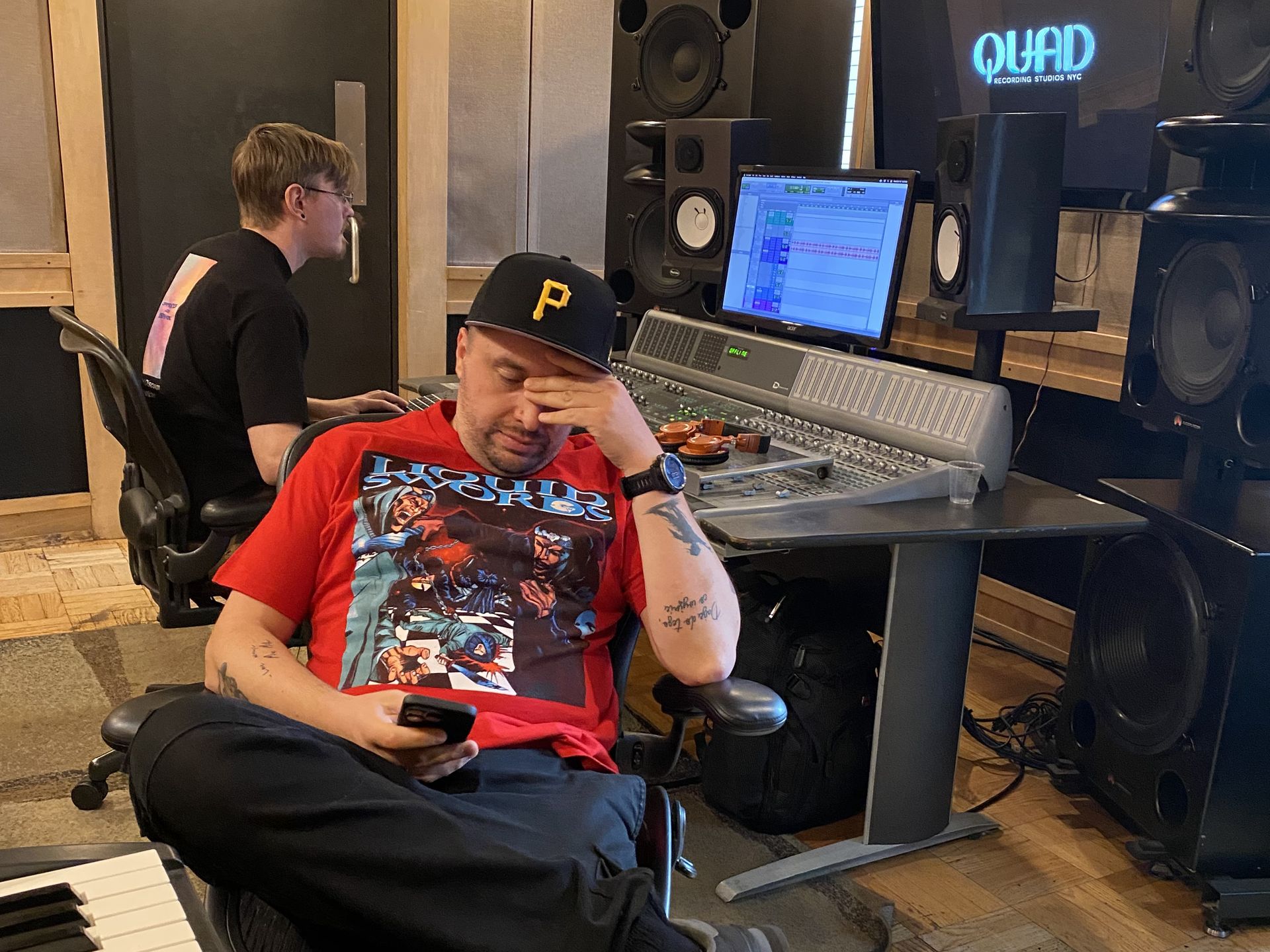 Nowy Jork, sesja nagraniowa w Quad Studio, 2023