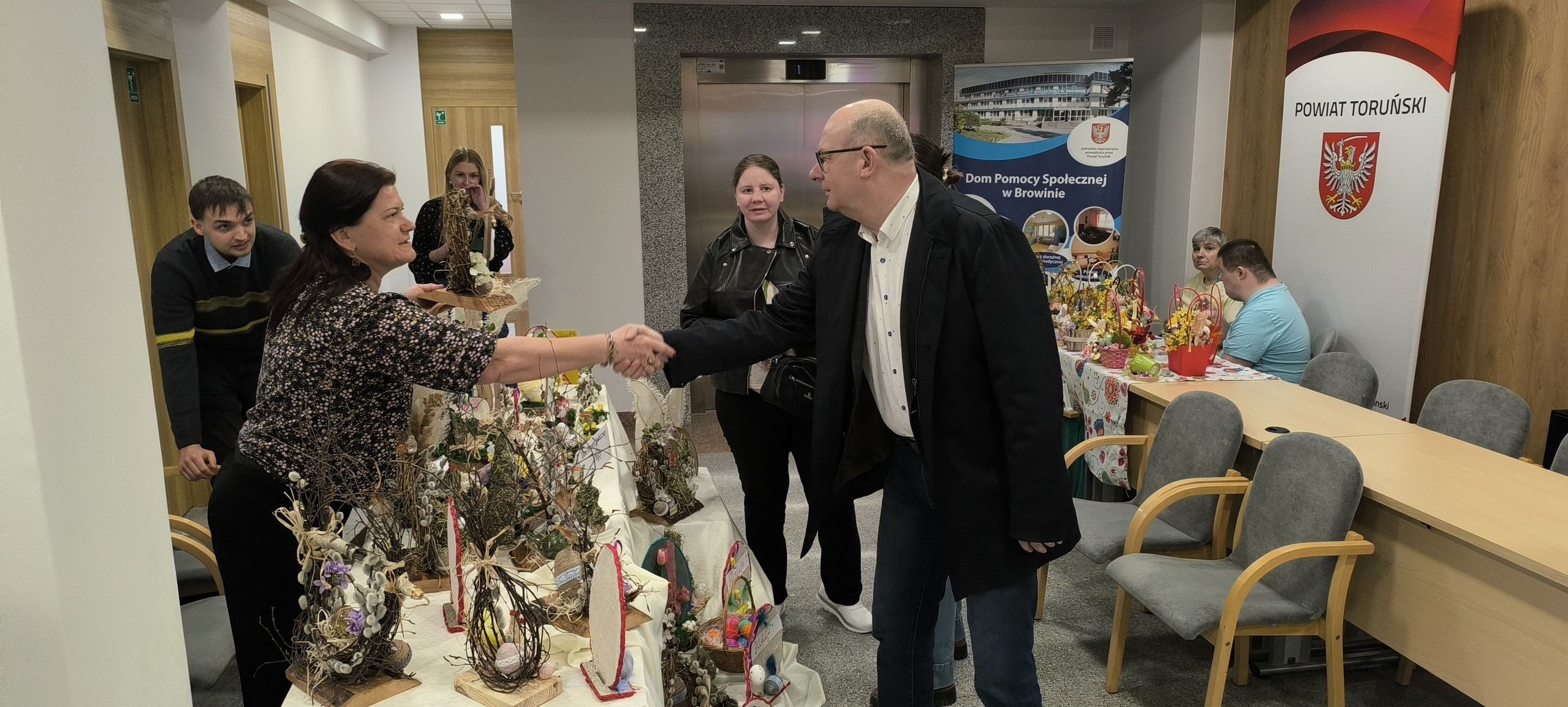 Jarmark świąteczny w Starostwie