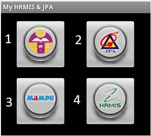 Google Play aplikacja My HRMIS &amp; JPA Demo