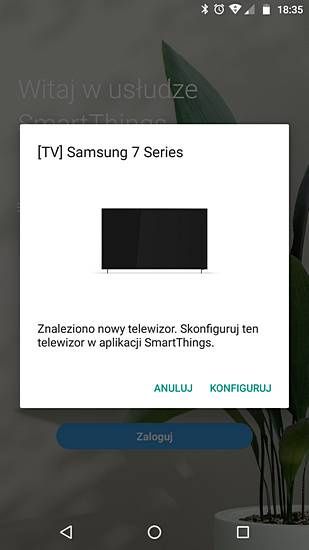 SmartThings - aplikacja Samsung 7 Series