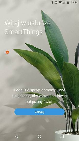 SmartThings aplikacja