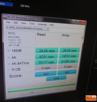 Intel SSD DC S3500 dysk wydajność