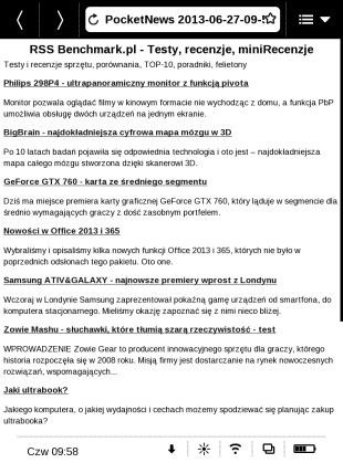 pocketbook rss