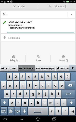 memo pad keyboard