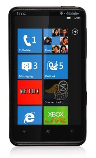 Windows Phone 7 na smartfonie