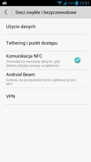 ascend p2 nfc