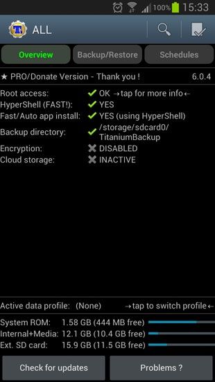 Galaxy S3 zrootowany