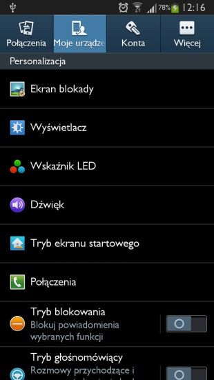 ustawienia systemowe