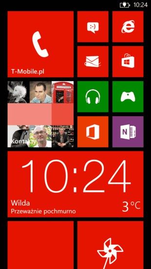 HTC 8X - pulpit