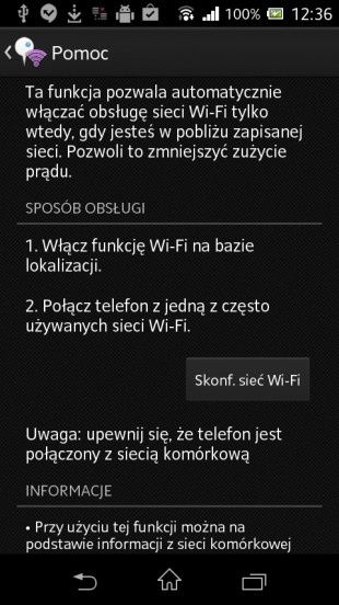 Sony Xperia M pomoc