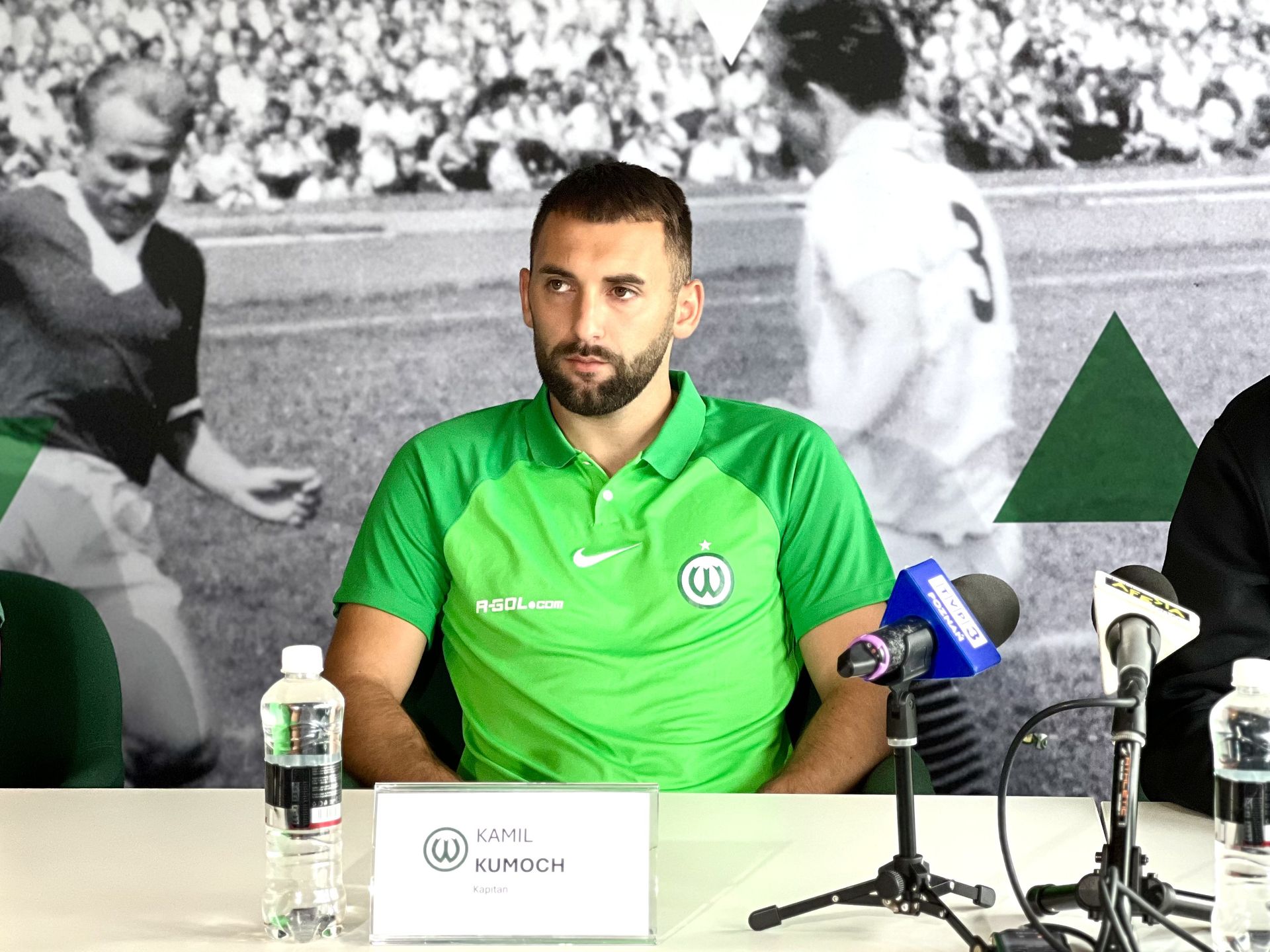 Konferencja prasowa Warty Poznań