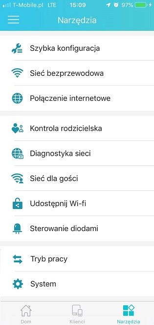 TP-Link Archer C6 - aplikacja mobilna 2