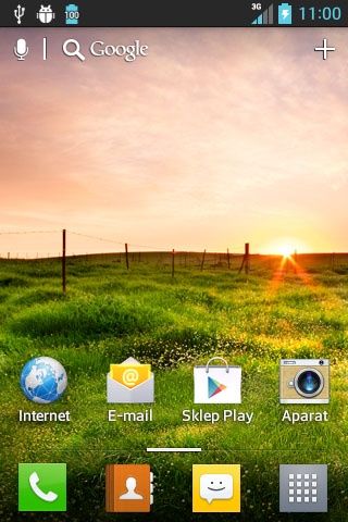LG Swift LG E610 - pulpit