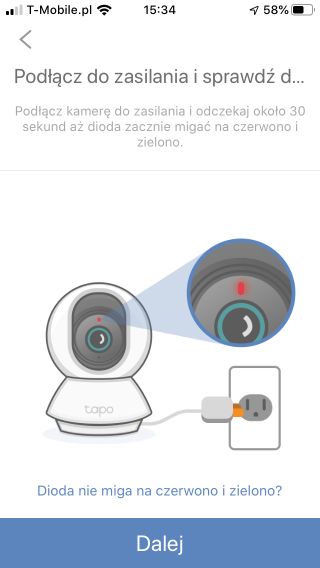TP-Link Tapo C200 - Aplikacja mobilna