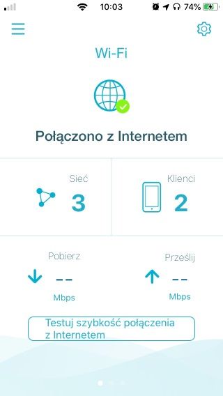 D-Link EXO DIR-2660 - Konfiguracja przez aplikacje