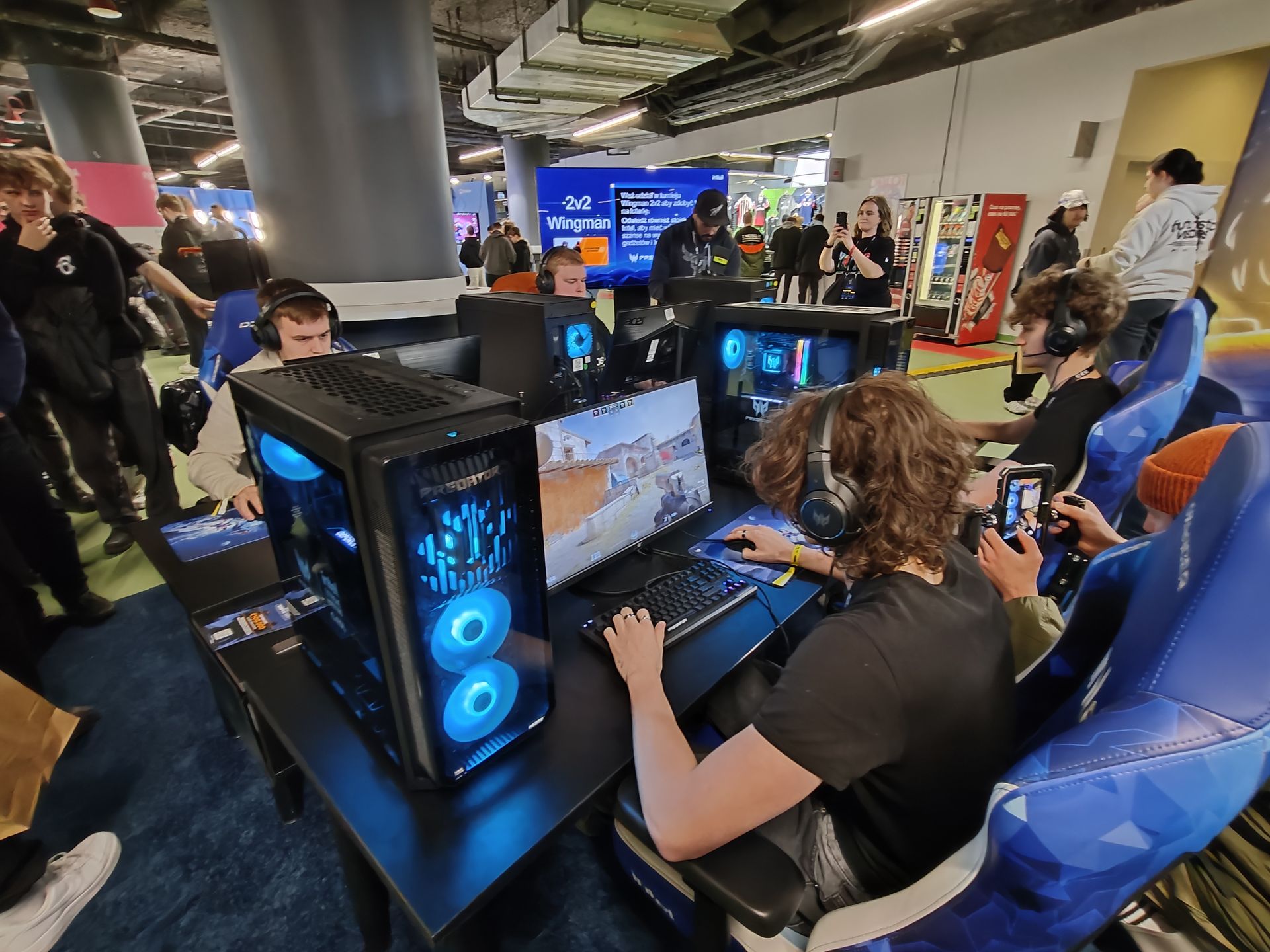 Jedna z wielu stref dla graczy stworzonych przez partnerów wydarzenia