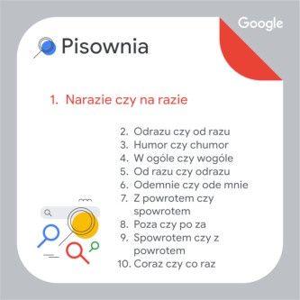 Google 2021 pisownia