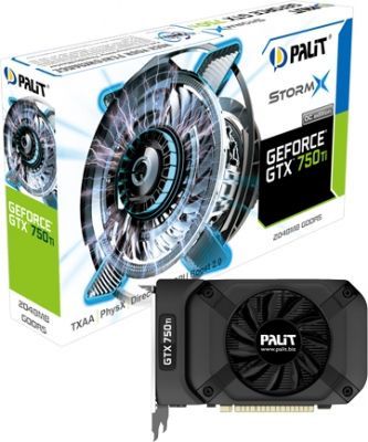 Palit GeForce GTX 750 Ti StormX OC karta graficzna zdjęcie