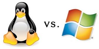 linux kontra widnows logo migracja