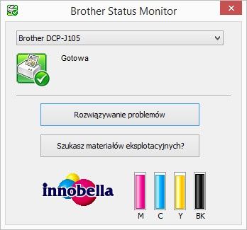 Brother DPC-J105 aplikacja Brother Utilities 3