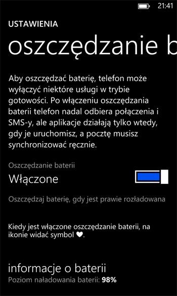 Konfiguracja Telefonu z Windows Phone 8