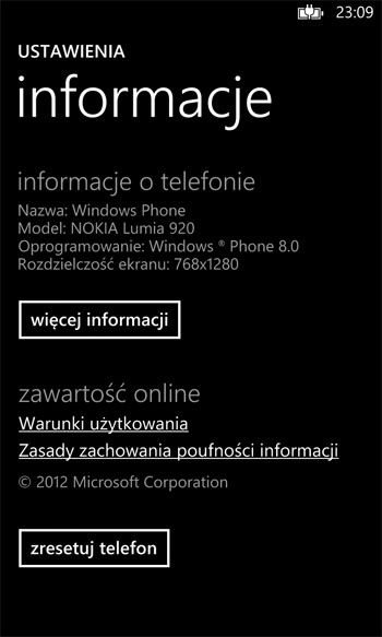 Konfiguracja Telefonu z Windows Phone 8