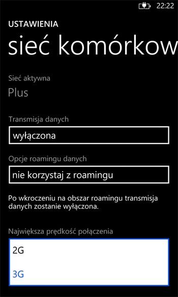 Konfiguracja Telefonu z Windows Phone 8