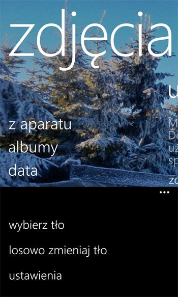 Nagrywanie filmów WP8