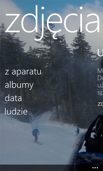 Udostępnianie fotografii w Windows Phone 8