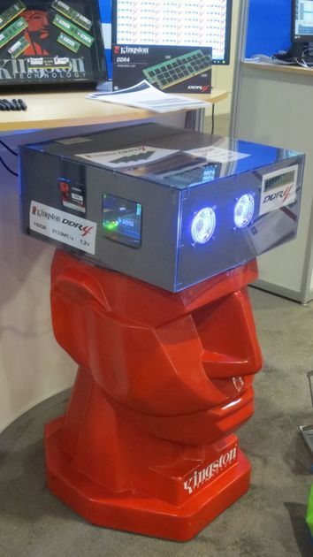 IDF 2013 prezentacja pamięci Kingston DDR4 zdjęcie
