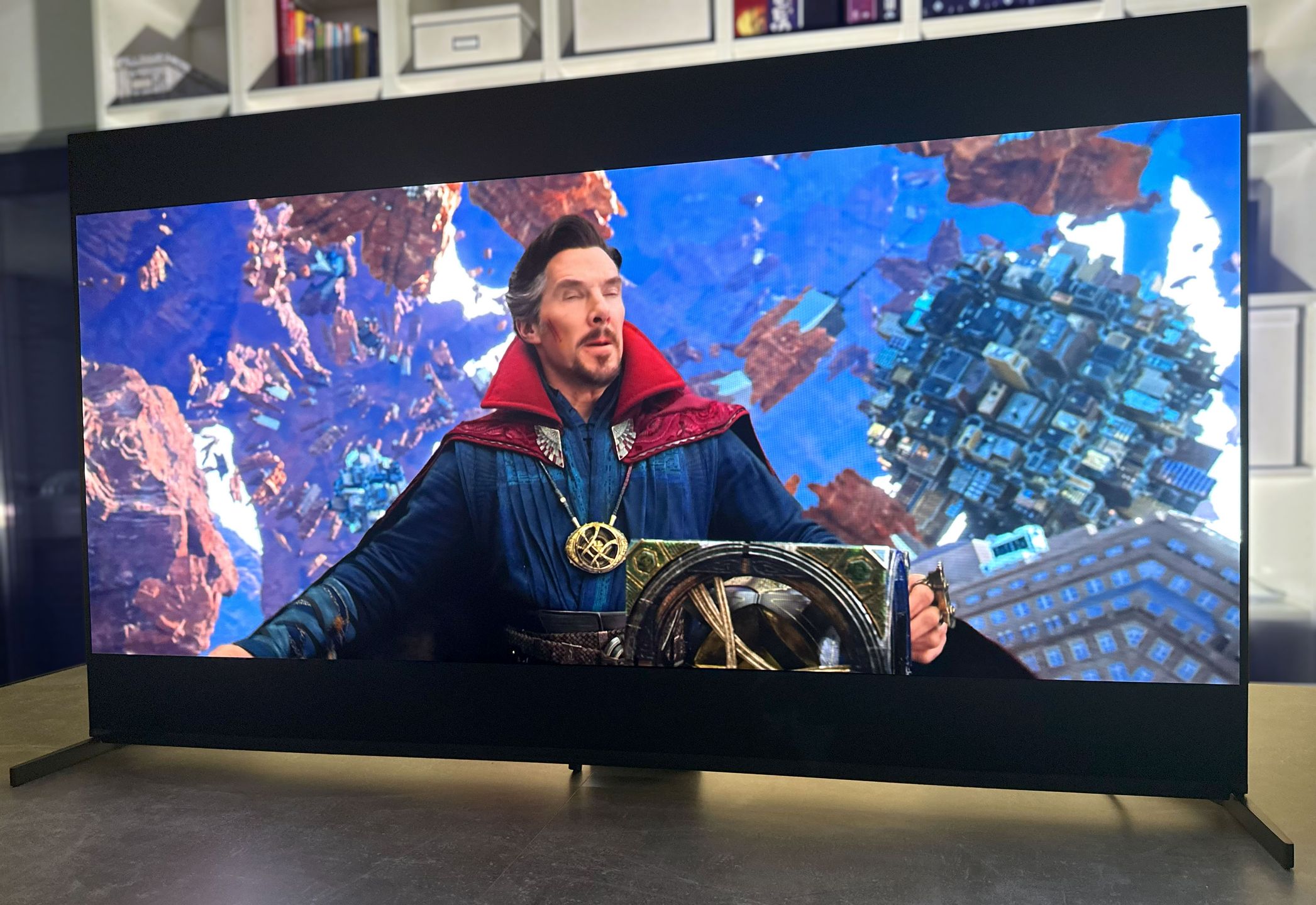 Sony Bravia XR-55A95L - odcienie skóry