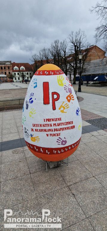 Pisanki Wielkanocne na Starym Rynku w Płocku