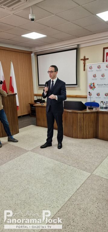 Wizyta Ministra Infrastruktury Dariusza Klimczaka w Płocku