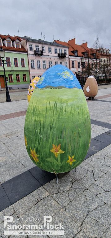 Pisanki Wielkanocne na Starym Rynku w Płocku