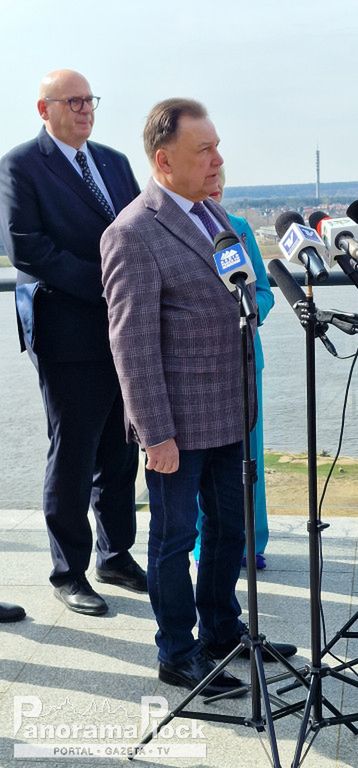 Wizyta Ministra Infrastruktury Dariusza Klimczaka w Płocku