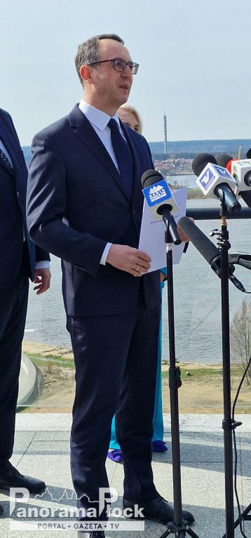 Wizyta Ministra Infrastruktury Dariusza Klimczaka w Płocku