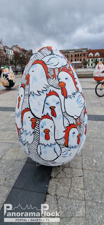 Pisanki Wielkanocne na Starym Rynku w Płocku