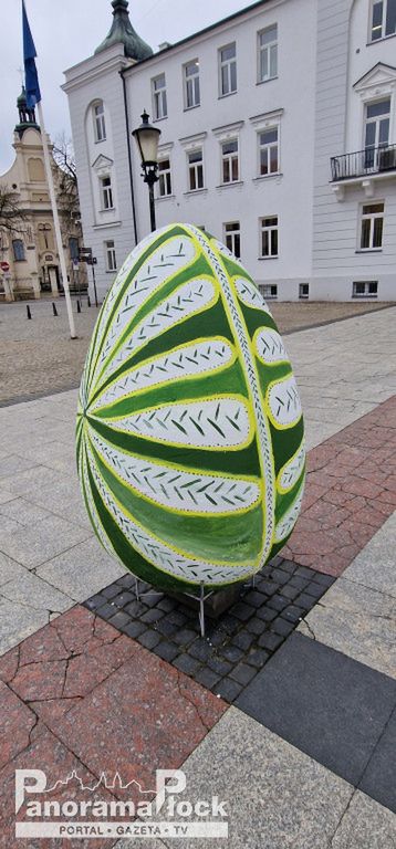 Pisanki Wielkanocne na Starym Rynku w Płocku
