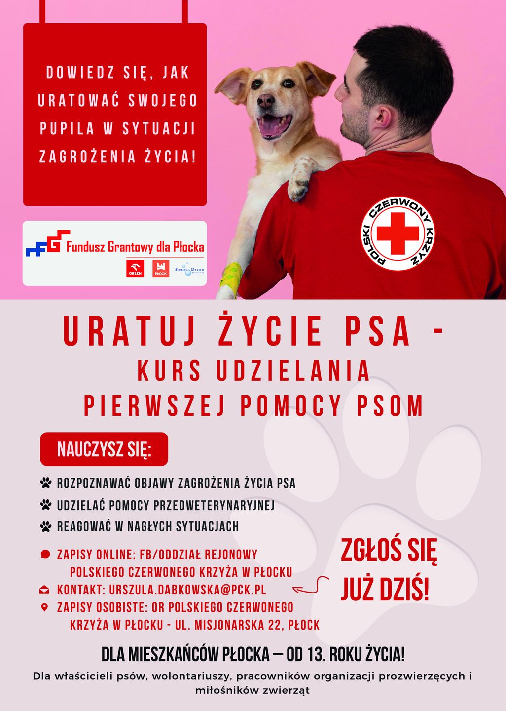 Uratuj życie psa