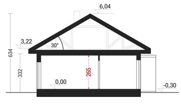 Bergen 90 przekrój 1