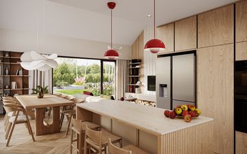Projekt gotowy Malmo 130 - parterowy dom o powierzchni 130,40 m², z dachem w stylu "dwuspadowy"