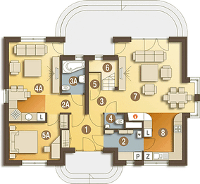 Parter projektu - Amelia bez garażu [B]