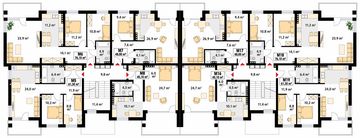 Piętro 1 projektu - Akant