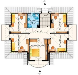 Poddasze projektu - Ślężan Alter (1041)