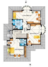 Poddasze projektu - Hortensja Bona (1006)