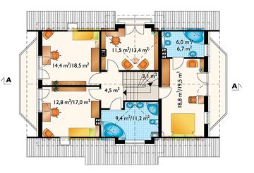 Poddasze projektu - Zoja Luxor (1066)