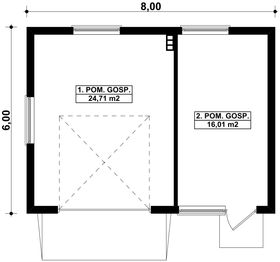 Parter projektu - G6 - Budynek gospodarczy